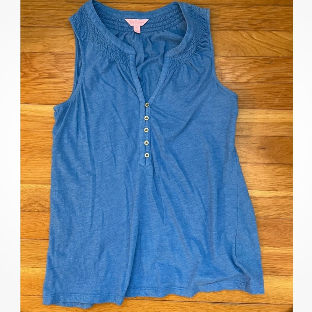 Lilly Pulitzer Women's size M Blue Essie
Tank Top